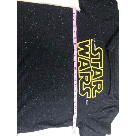 Star Wars Graphic T-shirt Galactic Galaxy Movie Merch Men's Large Black Unisex - Picture 7 of 8